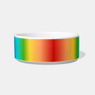Écuelle Gradient coloré de couleur d'arc-en-ciel