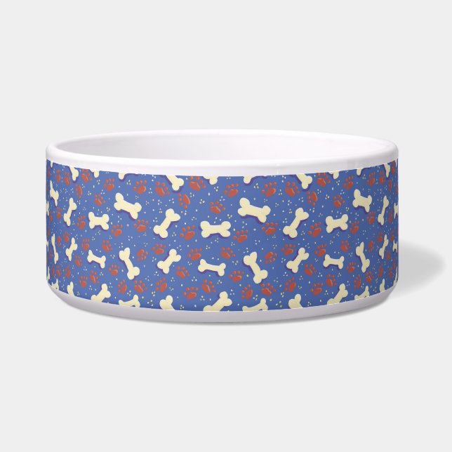 Écuelle Grand bol pour eau/nourriture Bones n Paws (Devant)