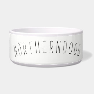 Écuelle Grande cuvette en céramique de chien