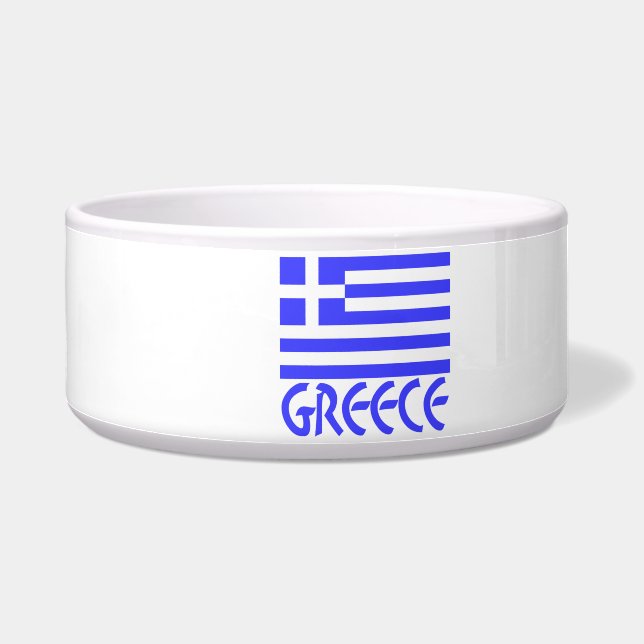 Écuelle Grèce et drapeau grec (Gauche)
