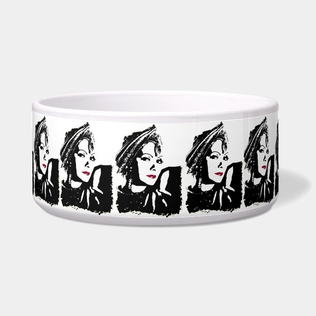 Écuelle Greta in Black and White (Devant)