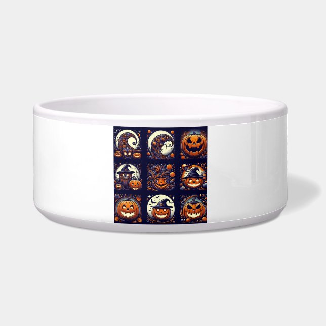 Écuelle Halloween Ceramic Pet Bowl (Devant)