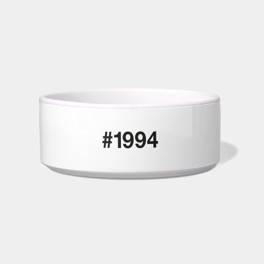 Écuelle Hashtag 31 Anniversaire 1994 (Devant)