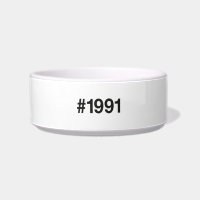 Hashtag 34 Anniversaire 1991
