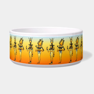 Écuelle Hiéroglyphes égyptiens Pet Bowl