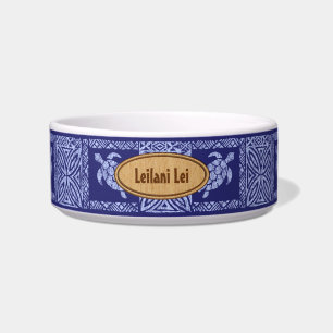 Écuelle Honu Tapa Tortue primitive hawaïenne