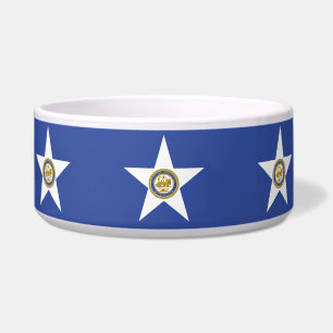 Écuelle Houston Flag Pet Bowl