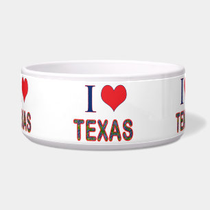 Écuelle I (Coeur) Love Texas Bluebonnet