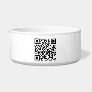 Écuelle I Love Vietnam (Tôi Yêu Viêt Nam) Drapeau QR Code