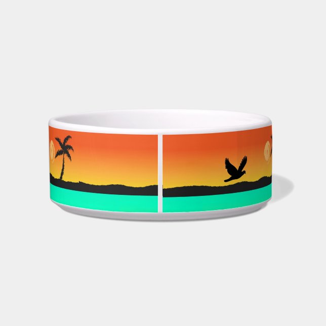 Écuelle Île Sunset Pet Bowl (Dos)