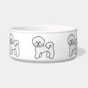 Écuelle Illustration de chien de dessin animé mignon Bicho