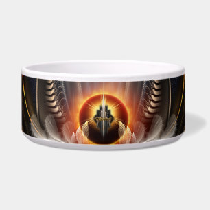 Écuelle Imperial View Fractal Art Pet Bowl