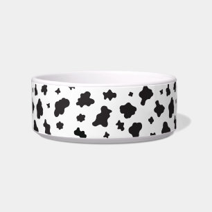Écuelle Impression de vache noir et blanc