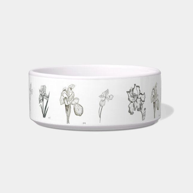 Écuelle Iris Dessine Le Bowl Pour Animaux (Devant)