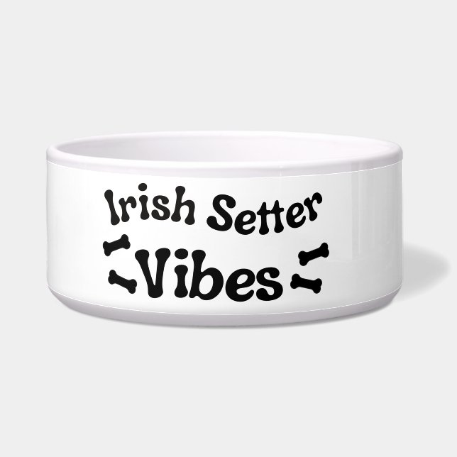 Écuelle Irlandais Setter Vibes Ceramic Chig Bowl (Gauche)