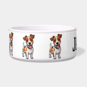 Écuelle Jack Russel Terrier Mignon Personnalisé