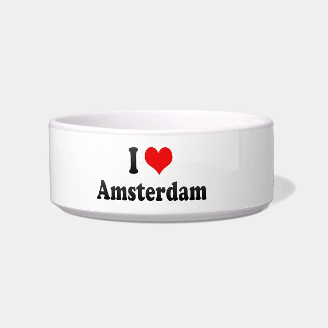Écuelle J'aime Amsterdam, Pays-Bas (Devant)