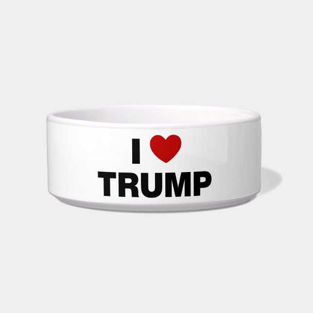 Écuelle J'aime Trump (Devant)