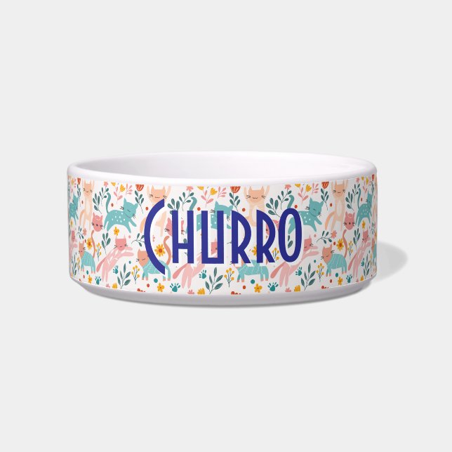 Écuelle Jardin de Feline Whimsical Bowl (Devant)