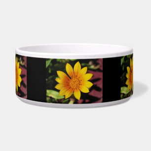 Écuelle Jaune Daisy Pet Bowl