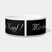 Écuelle Je n'ai pas de vegan dans le pot ! (Dos)