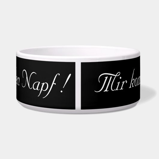 Écuelle Je n'ai pas de vegan dans le pot ! (Dos)