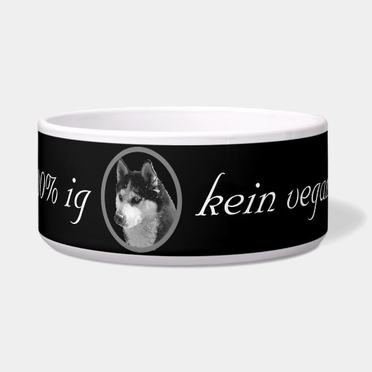 Écuelle Je n'ai pas de vegan dans le pot ! (Devant)