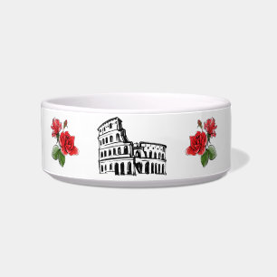 ÉCUELLE *~* JE VIENS EN ROSES ROUGES DE COLOSSEUM ITALIEN