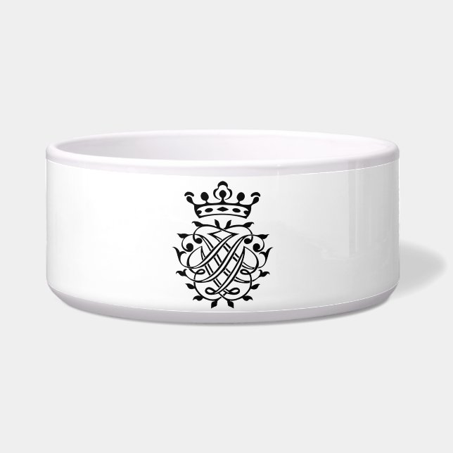 Écuelle Johann Sebastian Bach Crest Monogramme Insignia (Devant)