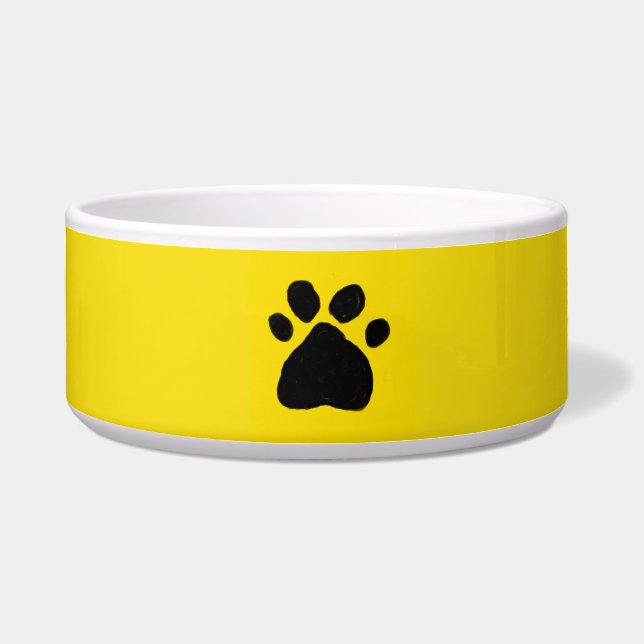 Écuelle Joyeux chien Paw (Devant)