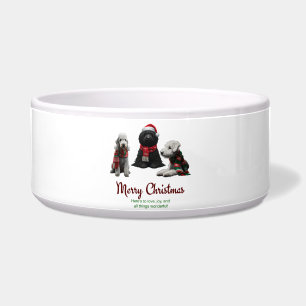 Écuelle Joyeux Chiens de Noël