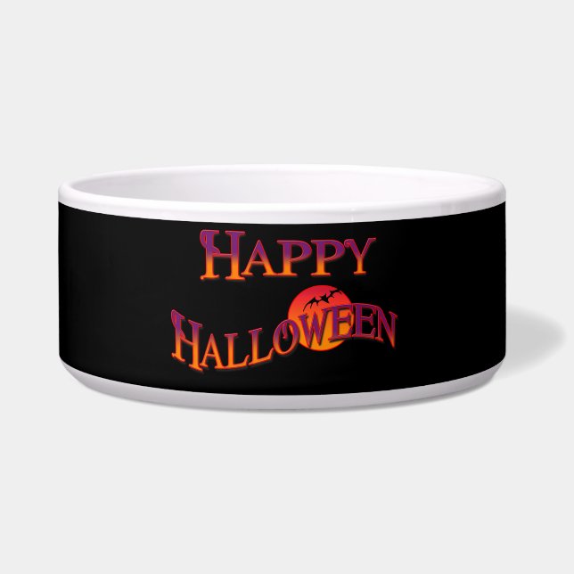 Écuelle Joyeux Halloween  (Devant)
