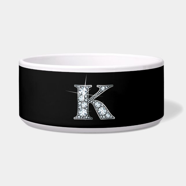 Écuelle K "Diamond Bling" Pet Bowl (Devant)