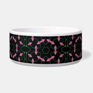 Écuelle Kaleidoscope Émeraude et Rose 