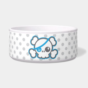 Écuelle Kawaii Pirate Skull Dog Bowl