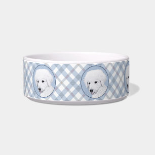 Écuelle Kuvasz Peinture - Cute Original Chien Art