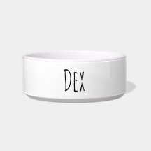 L & D Exclusive Personnalisée Pet Bowl - M