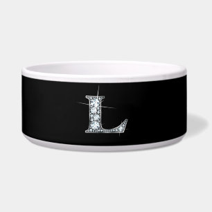 Écuelle L "Diamond Bling" Pet Bowl