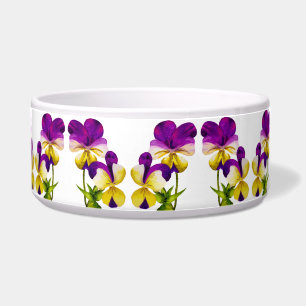 Écuelle 'La fête du Pansy' sur un bol de salade