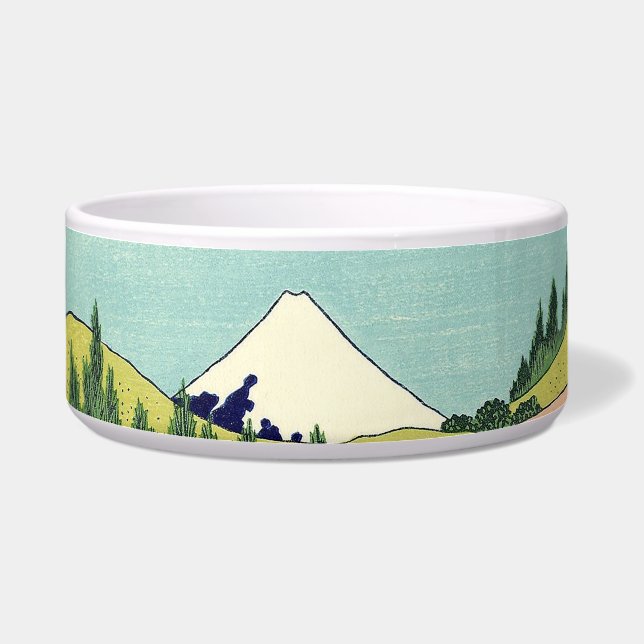 Écuelle Lac Hokusai Hakone dans la province de Sagami (Gauche)