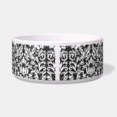 Écuelle Lace noir blanc Damas Brocade (Dos)