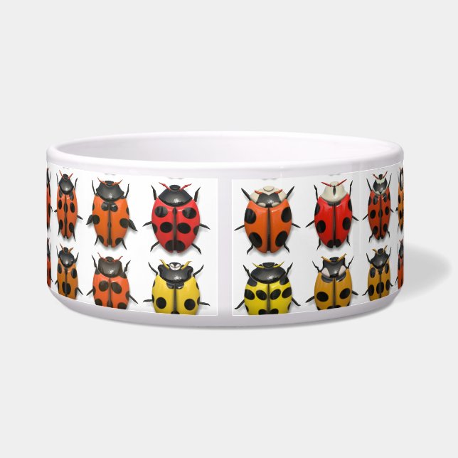 Écuelle Lady Bugs 1 Pet Bowl (Dos)