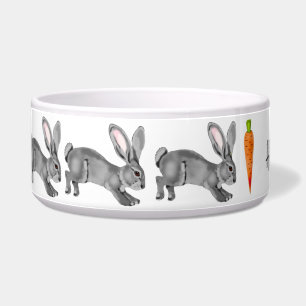Écuelle Lapin lapin gris neutre Motif minimaliste personna