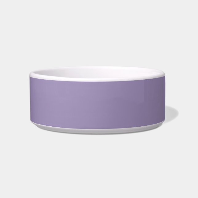 Écuelle Lave minimaliste lilas solide simple (Devant)