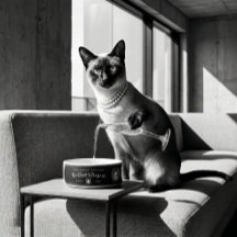 Le Chat d'Argent Édition Noir Céramique Personnali