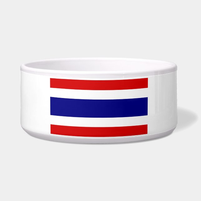 Écuelle Le drapeau de la Thaïlande (Devant)