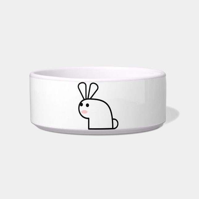 Écuelle Le lapin blanc (Devant)