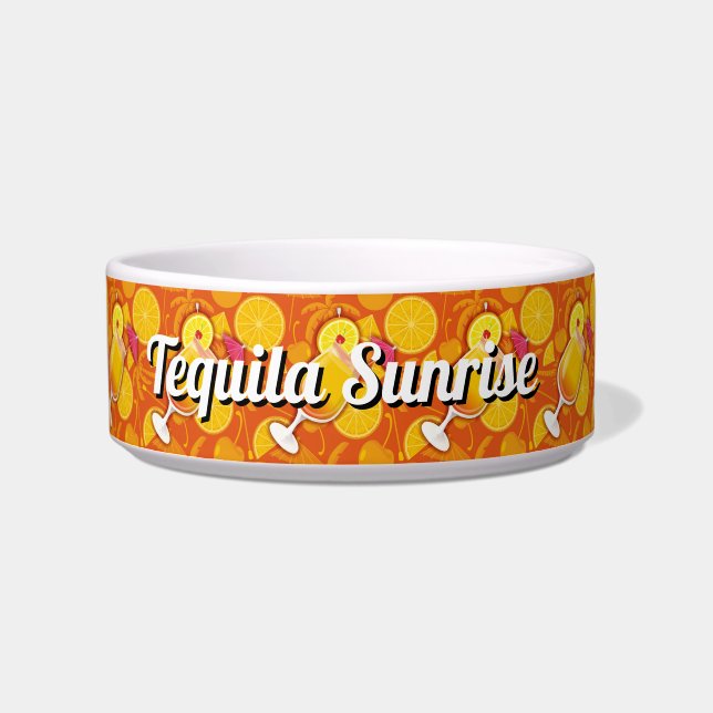 Écuelle Le lever du soleil de Tequila (Devant)