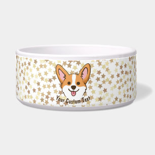 Écuelle Les étoiles de Pembroke Welsh Corgi Puppy Dog