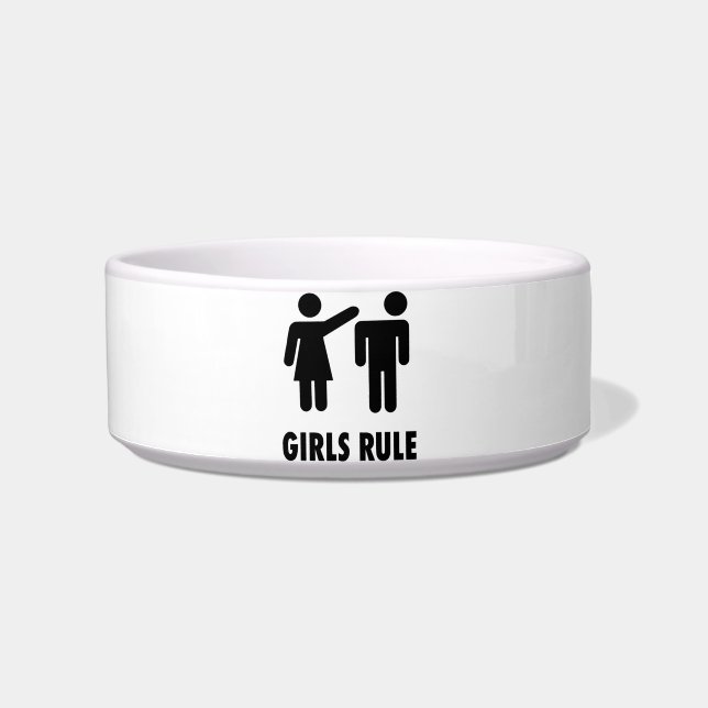 Écuelle Les filles règnent (Devant)